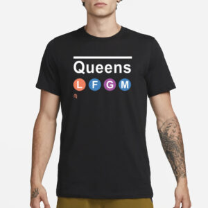 Athlete Logos Queens Lfgm Purple T-Shirt1