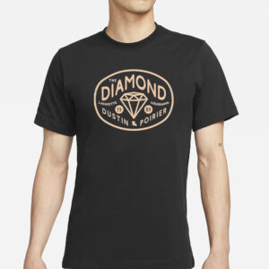 Benny Johnson The Diamond Dustin Poirier Wordmark T-Shirt1