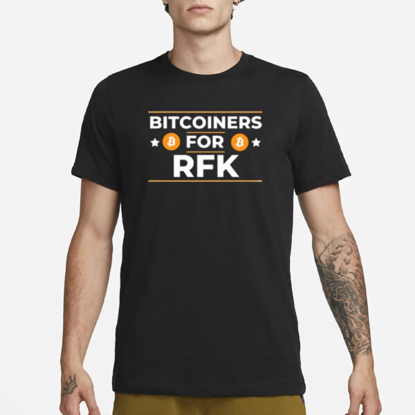 Bitcoiners For RFK Bitcoin T-Shirt3