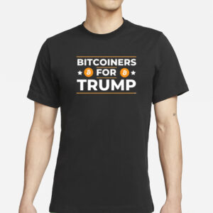Bitcoiners For Trump Bitcoin T-Shirts