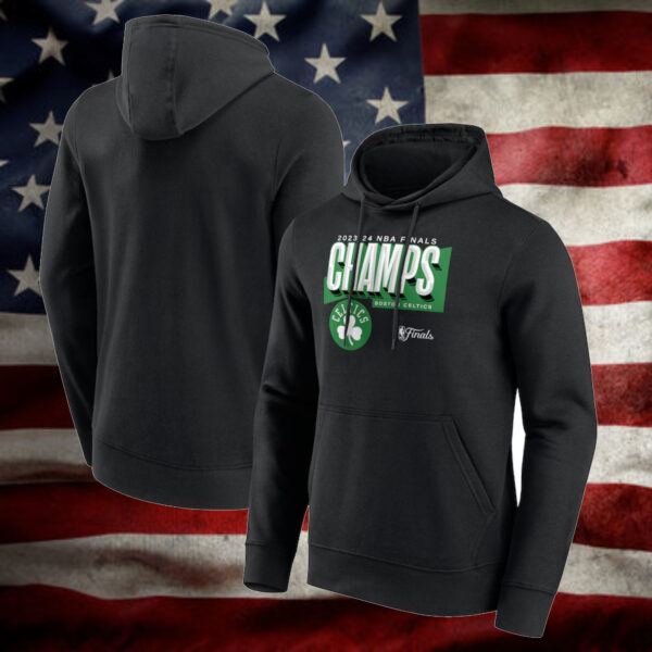 Boston Celtics Fanatics NBA Champions Pick And Roll Defense Locker Room Hoodie