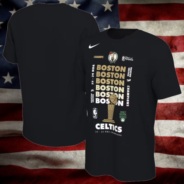 Boston Celtics Nike NBA Champions Expressive-T-Shirt