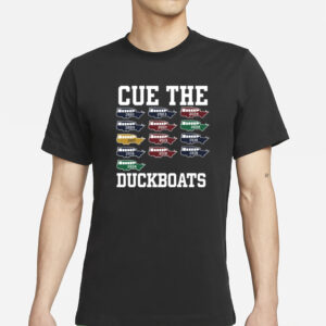 Boston Cue The Duckboats 2024 T-Shirt