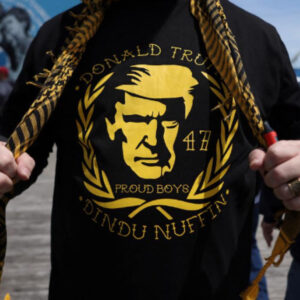 Donald Trump 47 Proud Boys Dindu Nuffin T-Shirt