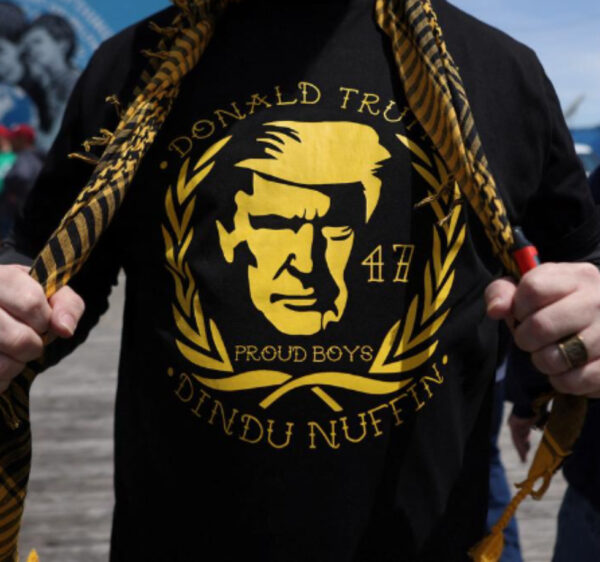 Donald Trump 47 Proud Boys Dindu Nuffin T-Shirt