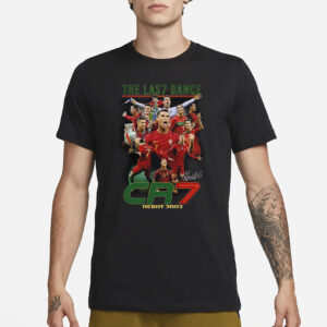 Euro 2024 The Last Dance Cr7 Debut 2003 T-Shirt1