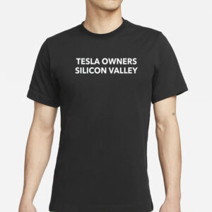 Evan Loves Worf Tesla Owners Silicon Valley T-Shirt
