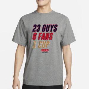 FLORIDA HOCKEY 23 GUYS, 6 FANS, 1 CUP T-SHIRT1