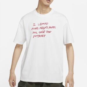 I Leaked Mars Argo's Music T-Shirts