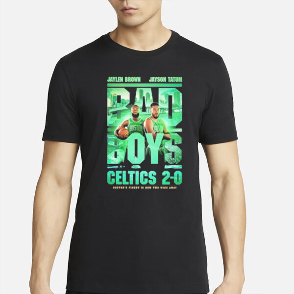 Jaylen Brown And Jayson Tatum Bad Boys Celtics T-Shirts