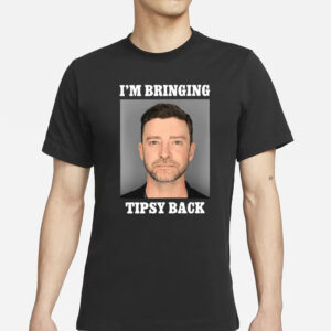 Justin Timberlake Mugshot I’m Bringing Tipsy Back T-Shirts