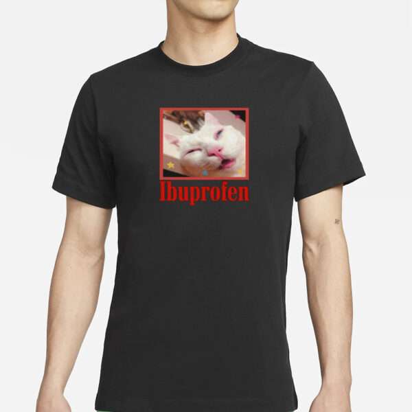 K45ink Ibuprofen Cat T-Shirts