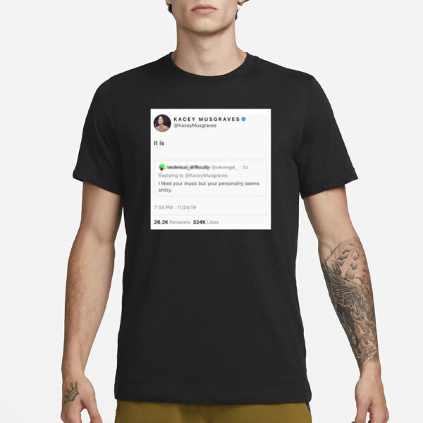 Kacey Musgraves Tweet T-Shirt1