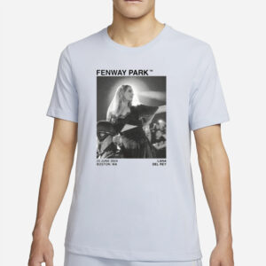 Lanadelrey Photo Fenway Park T-Shirt3