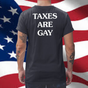 Libertycappy Taxes Are Gay T-Shirt1