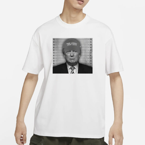 Melonie Mac Trump Mugshot Make America Great Again T-Shirt2