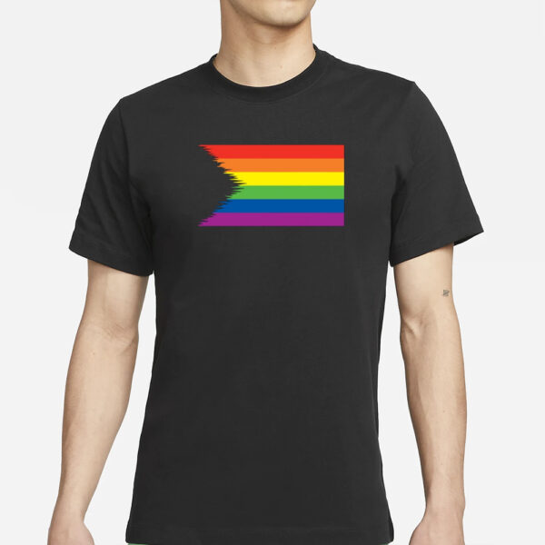 Nina Paley Pride Restored Flag T-Shirt