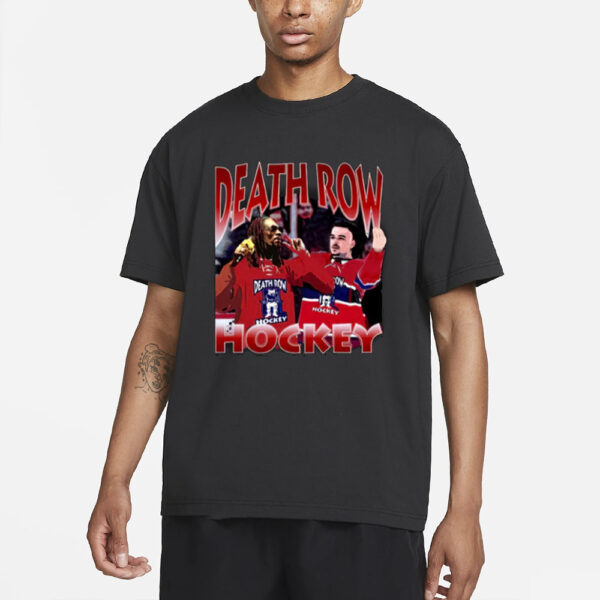 Snoop Dogg Arber Xhekaj Death Row Hockey T-Shirt4