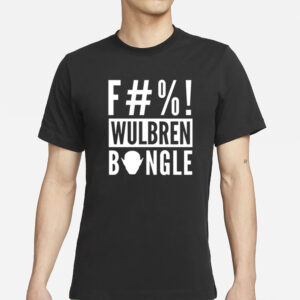 Swen Vincke Wearing F#%! Wulbren Bongle T-Shirt
