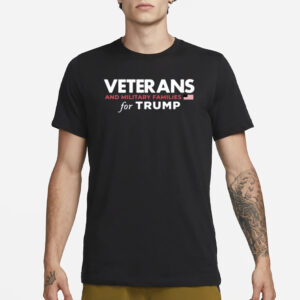 Trump Veterans and Military Families for Trump T-Shirt3