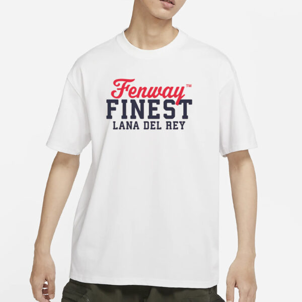 lana Delrey Photo Fenway Finest Park T-Shirt