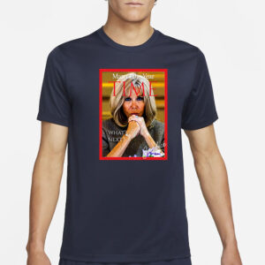 Official Candace Owens Wearing Brigitte Macron Man Of The Year Time T-Shirt4